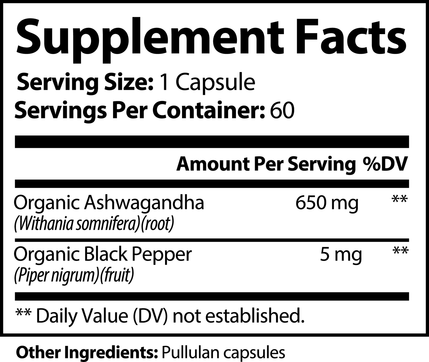 Ashwagandha Supplement Pills For Men & Women - Ashwapura by PURASUPPS